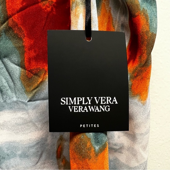 Vera Wang Simply Vera - Petite Sleeveless V-Neck Shell - Size XL Petite - New - Picture 2 of 6